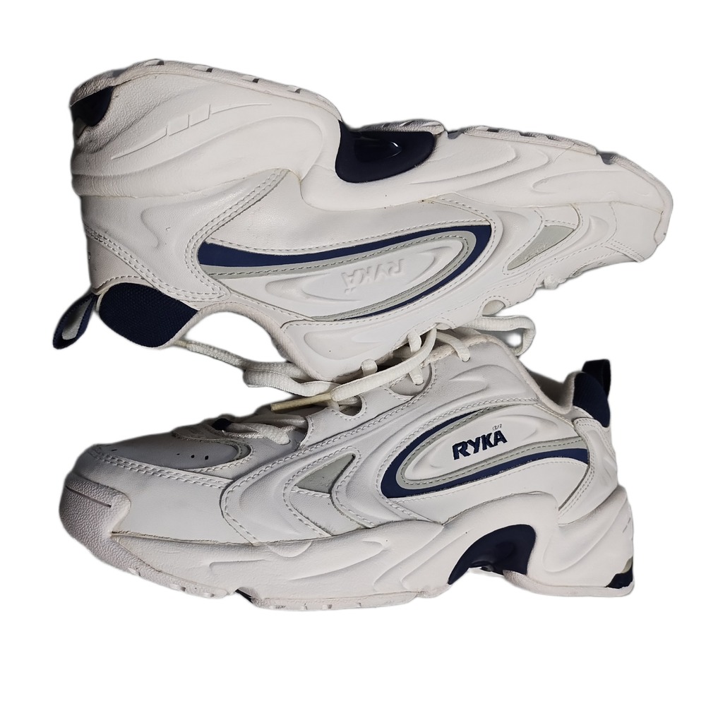 Ryka Zeta II Wide Walking Sneakers Men US Size 8W Multi Low Top Athletic Lace Up
